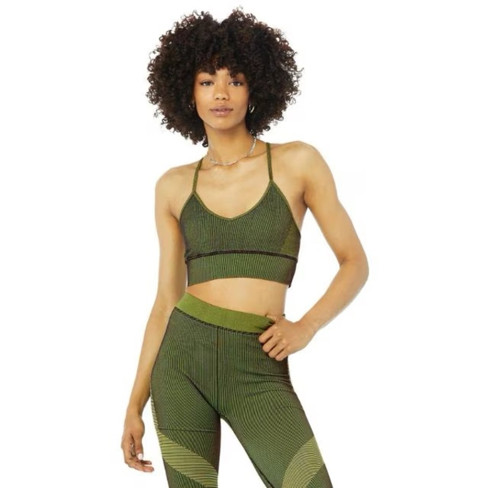 Alo Yoga Seamless High Waist Illusion Leggings in Power Shift